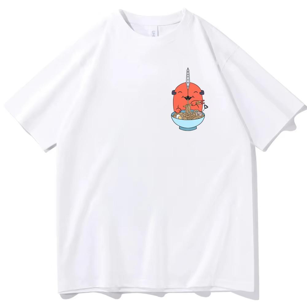 Summer New Anime Chainsaw Unisex Printed Tshirt Unisexs and Womens Tshirt Unisexs Top Sports Tshirt Unisexs Tshirt Harajuku Y2K Tee