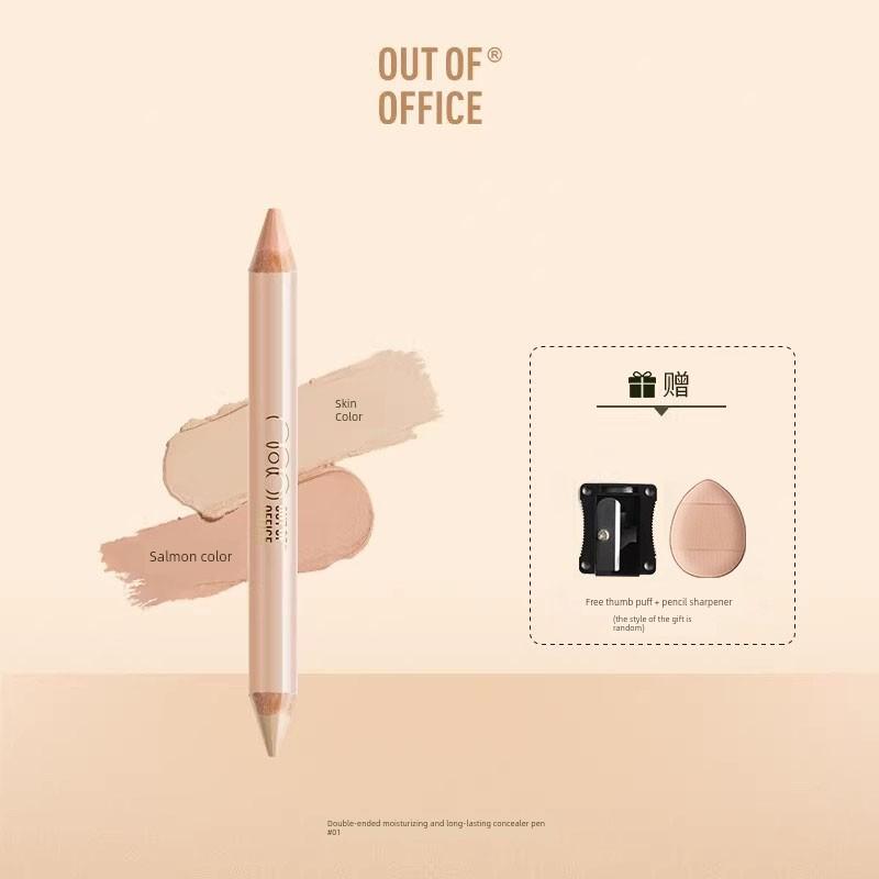 Ooo Dual-Ended Contouring Pen Outofoffice Shadow 000 Highlighter Integrated Blush Pen Contour Stick Oh Wild
