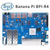 Banane pi BPI-R4 media tek mt7988a (филогия 880) Четырехъядерный процессор Corex-A73 4 ГБ ddr4 8 ГБ emmc flash интеллектуальная плата маршрутизатора