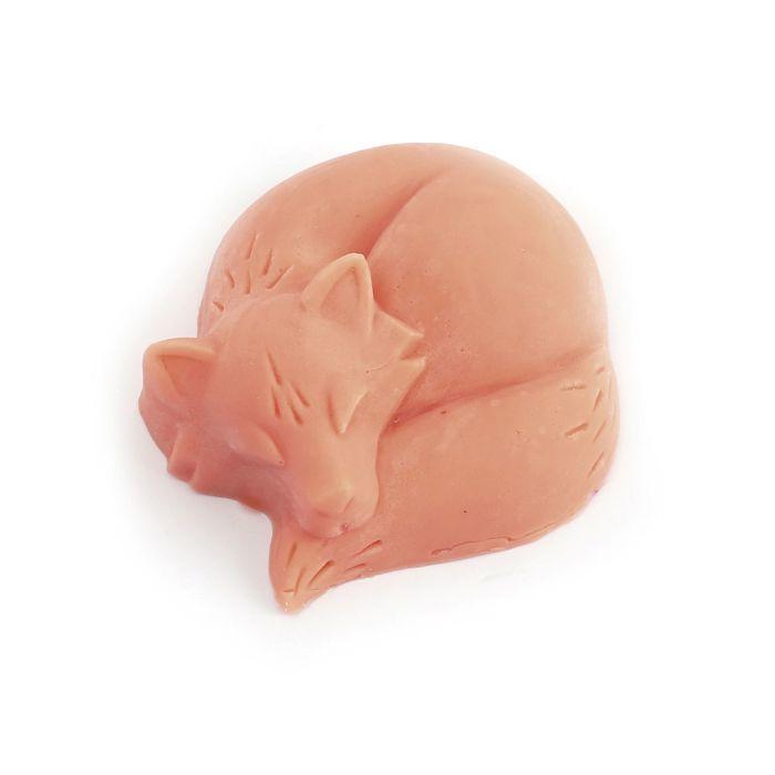 Mini moule à savon renard endormi