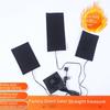 USB-Powered Waterproof Carbon Fiber Flexible Heating Pad for Clothing
