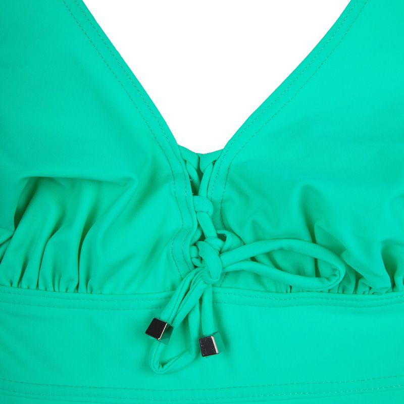 Женский однотонный слитный купальник ВЫСОКОГО ДАВЛЕНИЯ