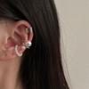 Woman Earring New NO Piercing Crystal Rhinestone Pearl Ear Clip Accessories Women Wrap Stud Cuff Earrings Women's Jewelry