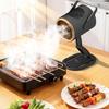 Rotatable Desktop BBQ Exhaust Fan Foldable Countertop Cooker Hood Cooking Exhaust Filter  Hotpot