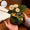 Форма для цветочного горшка DIY Силиконовая форма лягушки Гипсовая форма лягушки Изготовление для садового украшения Домашний декор Дизайн интерьера