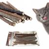 10/20pcs Pet Cat Chew Stick Treat Toy Catnip Toys Natural Matatabi Polygama Catnip Molar Herbal Cat Natural Mint Chew Stick