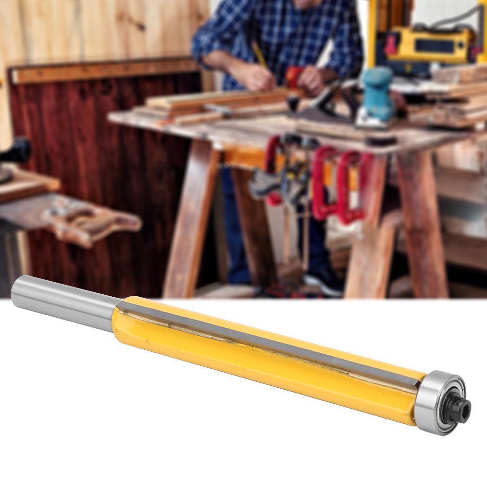 Фреза с хвостовиком 8 мм Деревообрабатывающая фреза с подшипником Фреза для заподлицо для