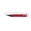 1Pairs 3D Metal R/RLINE Car Body Side Fender Badge Decals For G-olf 7 6 5 GTD GT-I Logo Sticker Emblem Styling Accessories