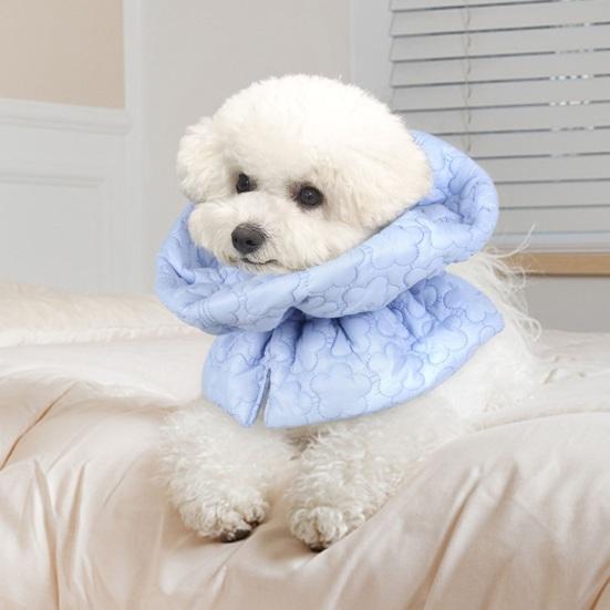 Ошейник для восстановления, чтобы не лизать, кусаться, легко есть, пить, вышивать цветами, теплый кот