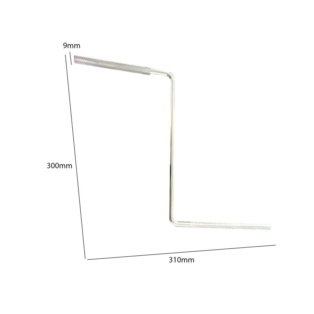 Cymbal Arm Holder Support Rod for Jazz Drum Cymbal Holder Z Arm Cowbell Clamp Rod