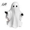 Cute Halloween Gifts White Ghost Resin Figurine Miniature Figurine Decoration Matte Decor Finish Tabletop Statue for Home Shelf Party Modern