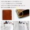 Chest pocket business pencil case with business card holder (antique)