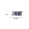 nlbn7 Car Styling RS/ST Logo Small Metal Sticker Emblem Car Steering Wheel Protection Badge Decal For Ford Focus MK3 Mk4 Fiesta Mondeo