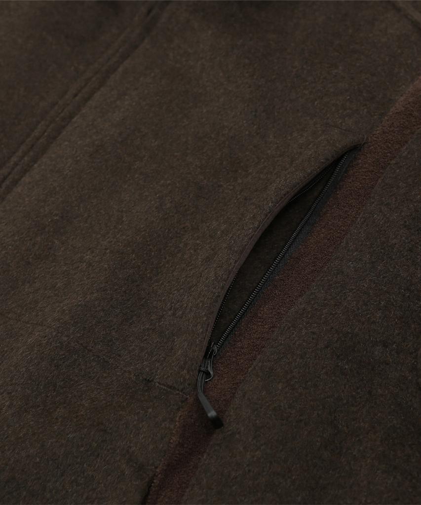 Haveoffduty Insulated Wool Blouson Jacket (Mocha)