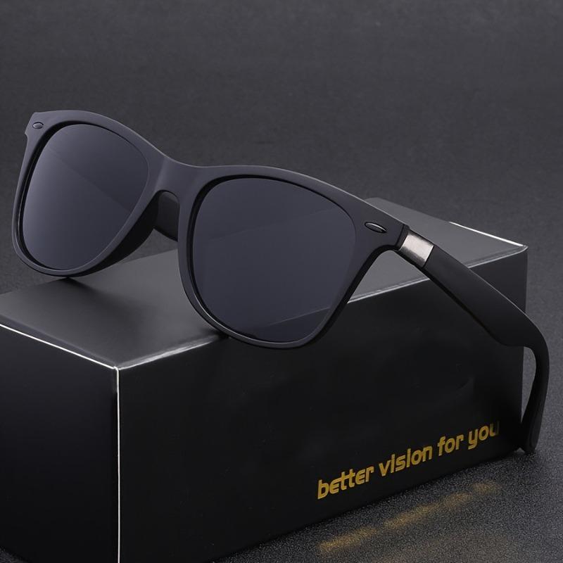 6 шт. Модные очки для мужчин и женщин Ретро квадратные Идеально подходят для вечеринок Подарки Уличная фотография Праздничные костюмы Стильные очки