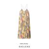 Kaslead New Arrival Women's Clothing Fashion Style Fashion Casual Printing Sling Length Dress 3193123 300