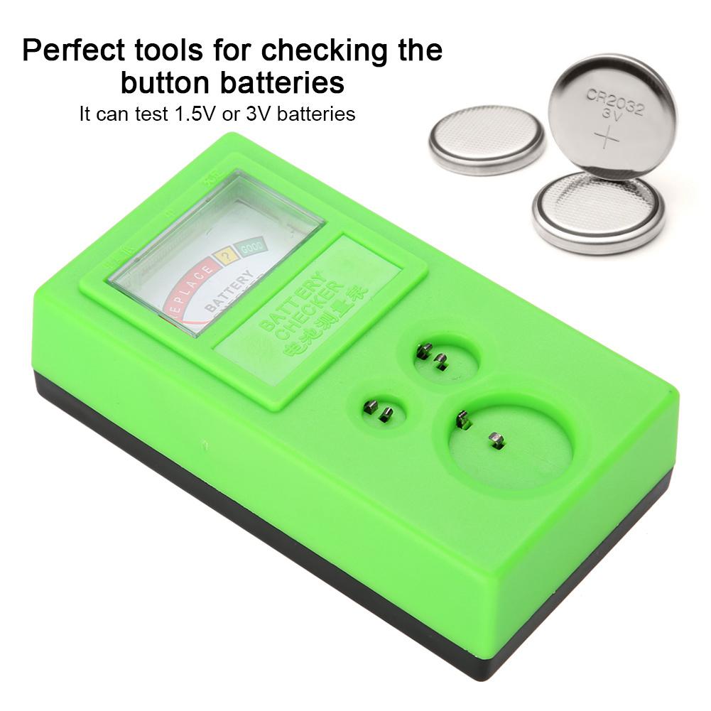 Тестер напряжения и тока для батареек-таблеток Инструменты для ремонта часов Аксессуары