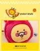 KAKAO FRIENDS Плюшевый клип для телефона в виде льва Райана: Милая мультяшная сумка-подвеска в форме фрукта