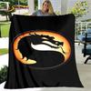 Новое одеяло с рисунком Mortal Kombat, фланелевое одеяло, мягкое теплое одеяло для гостиной, спальни, кровати, дивана, декор, подарок