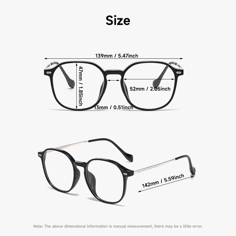 Fashion Blocking Blue Light Reading Glasses Women High Quality Anti-Blue Light Eyeglasses Woman Transparent Readers