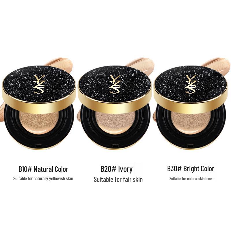 DY01#YZS Осветляющий кушон BB-крем: Стойкая, Увлажняющая Тональная основа и Консилер для Ровного, Сияющего Покрытия
