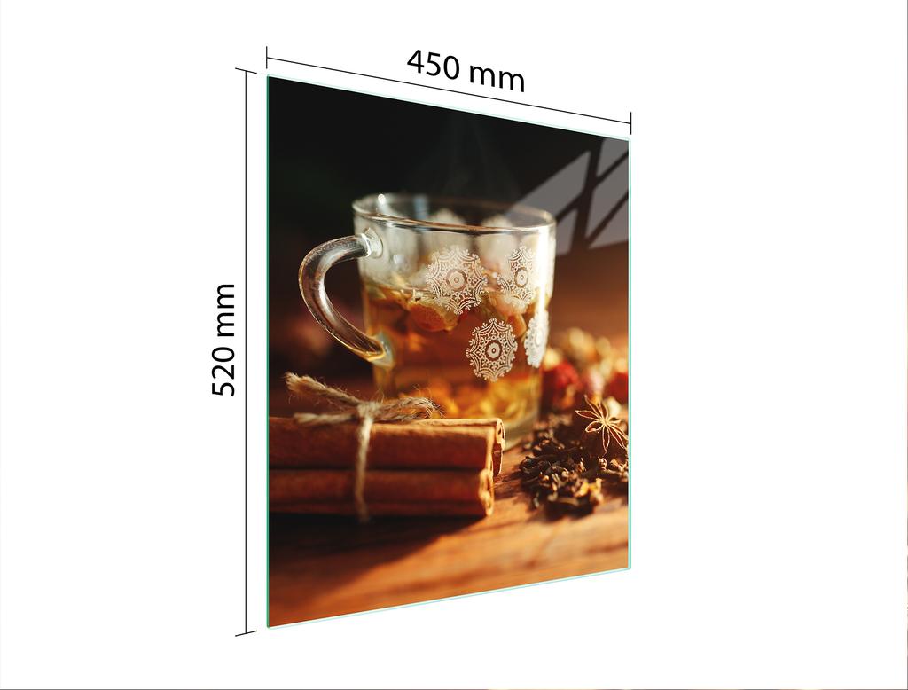 GLASS CUTTING BOARD 45x52 Drink