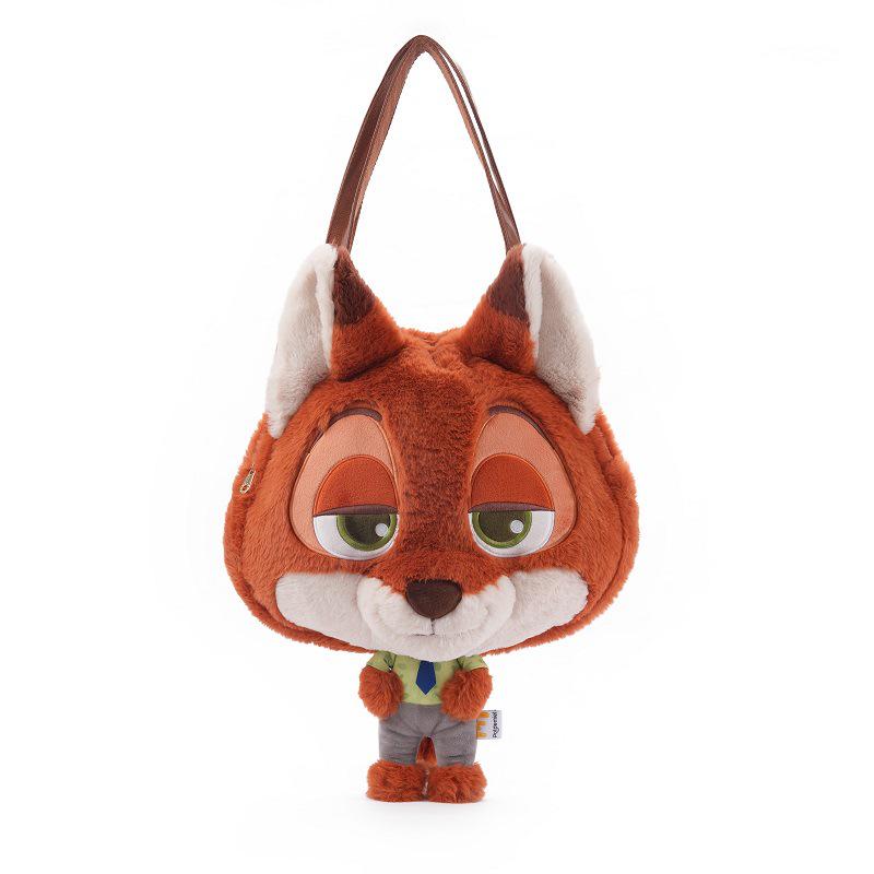 Genuine Disney Zootopia Judy & Nick Plush Crossbody Bag