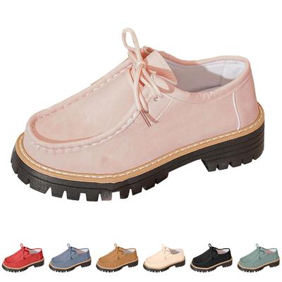 Женская обувь, Повседневная и Модная, Однотонные Туфли