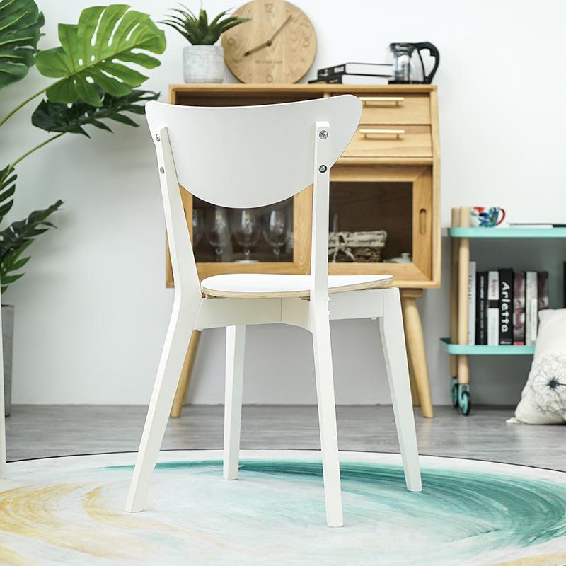 Nordic Nomila Modern Minimalist Solid Wood Dining & Conference Chair