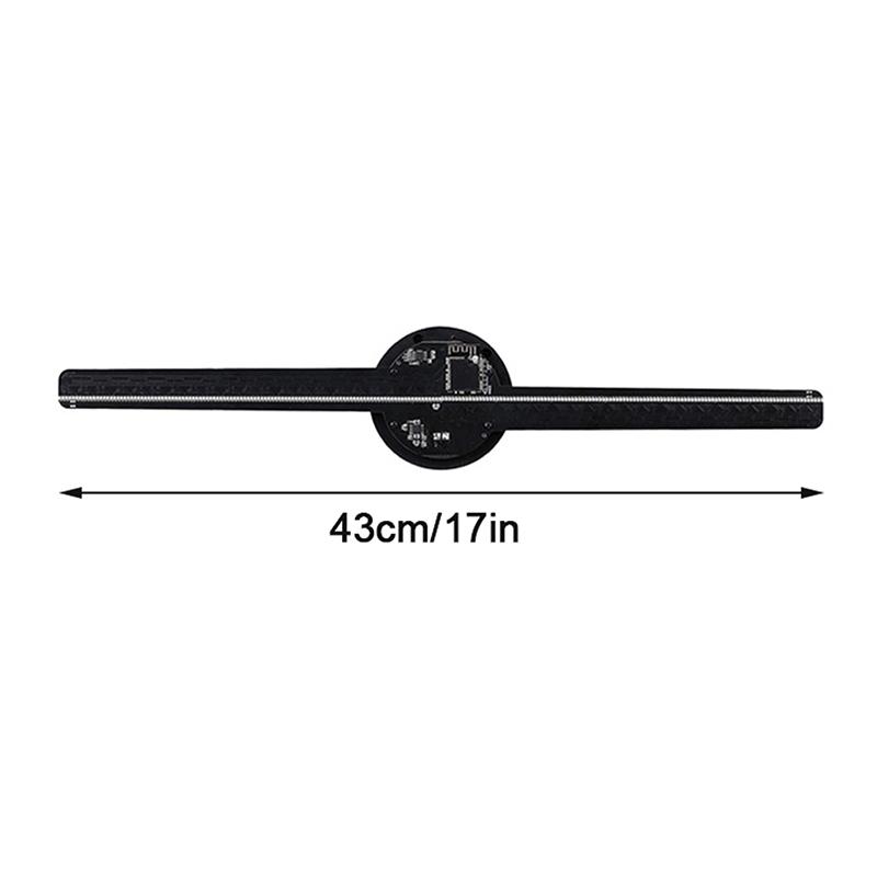 3D голографический вентилятор 43 см Wi-Fi 3D голографический проектор рекламный дисплей световой Hd голографический проектор для магазинов баров вечеринок Рождество