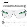 Uvex Unisex Adult o91282954066853001973 Защитные очки Pheos Nxt Planet Anti-Fog, один размер, подходит большинству, антрацитовый, нефритовый,