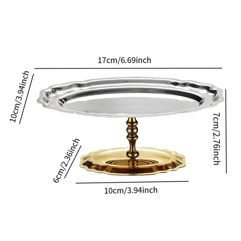 Чашка для мороженого из нержавеющей стали Современная фруктовая тарелка Посуда Десертная миска Блюдо для подачи