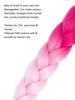 Synthetic Hairpieces 32 Inch Ombre Color Synthetic Hair Braids Pre Stretched  Jumbo Braiding Hair Extensions for Daily DIY Use