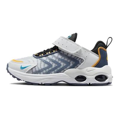 Кроссовки Air Max TW PS Белый Синий Лазерный Оранжевый Детские Summit-White Diffused-Blue Blue-Lightning DQ0297-102