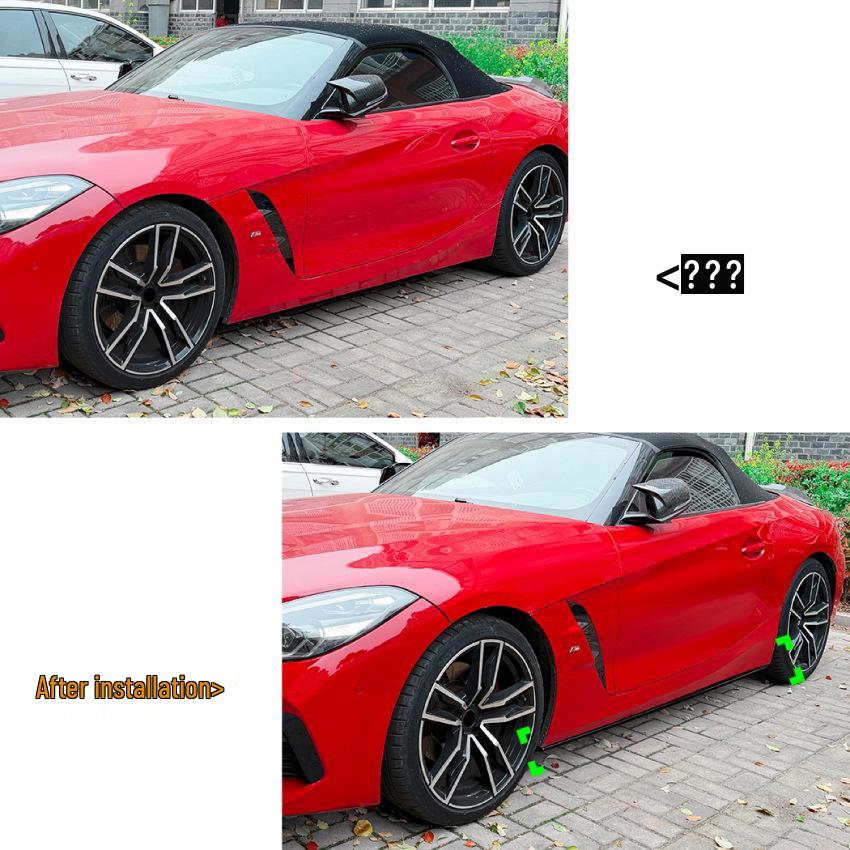 Комплект боковых юбок, диффузора и спойлера для BMW Z4 G29 2018+