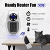 500 Вт 220 В Зимний Электрический Обогреватель Мини Вентилятор Настольный Бытовой Настенный Удобный Включаемый в Розетку Обогреватель Машина KTY
