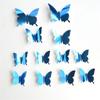 Living Room Decoration Popular PVC Butterflies Mural Decal Home Decor 3D Mirror Wall Sticker