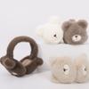 Thicken Bear Plush Earmuffs Windproof Cold-proof Ear Mask Portable Winter Ear Warmer  Holiday Gifts