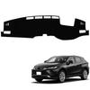 BLUESEATEC Коврик на приборную панель для Toyota Harrier 80 серии, разработан специально для защиты от солнца, уменьшает и предотвращает, полиэстер, интерьер, кастомный автомобиль, 1 шт. (MXUA8#