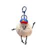 Unique Key Charm Pendant Sports Series Pendant Bag Pendant Keyring Plush Texture Present for Fashionable Lover