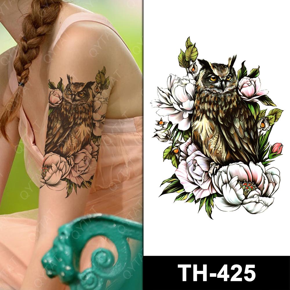 Qianyu Tattoo Supplies Party Set Waterproof Sexy Body Fake Tattoo Sticker