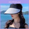 Солнцезащита и дышащий соломенный материал для летней уличной моды для женщин