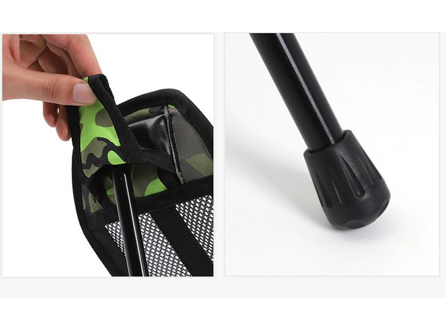 Ultra-Light Foldable Outdoor Camping Stool - Portable & Compact for Fishing, Picnic & Leisure