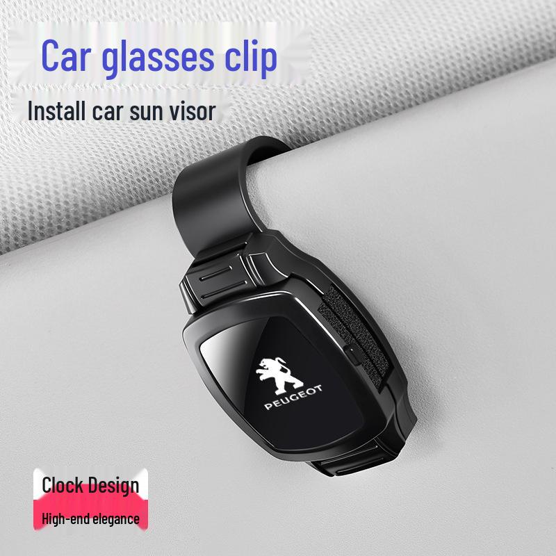 Peugeot Car Sunglass Holder Clip for Models 308, 4008, 301, 2008, 3008, and 508