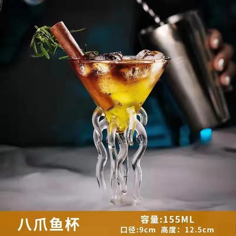 Креативный бокал на ножке для вина, шампанского и коктейлей – Элегантный бокал для вечеринок и домашнего использования