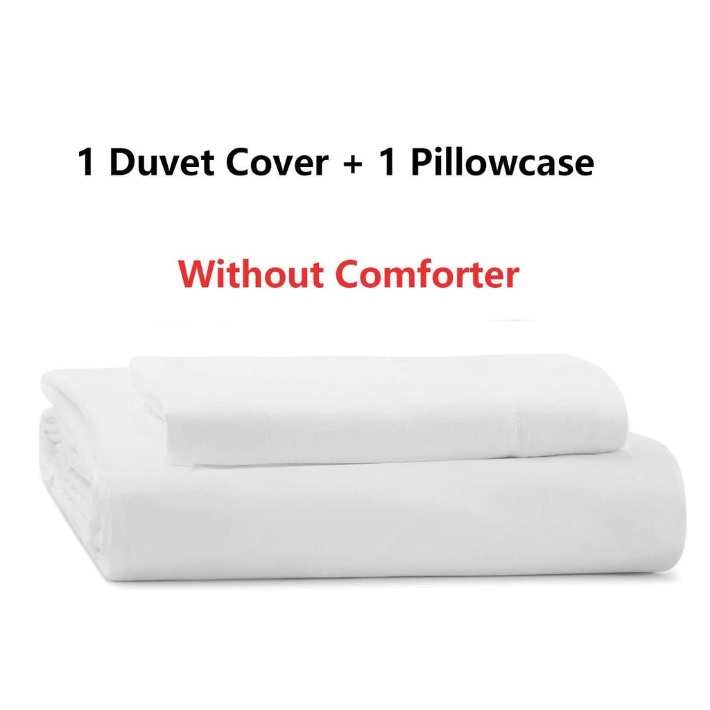 Red Mushroom Three-piece Quilt Cover 3D Digital Printing Bedding Set Green Plant Plant Fungus Bed Cover