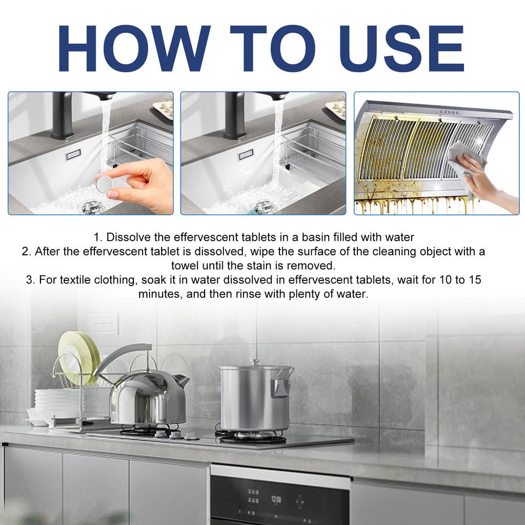 Многофункциональные таблетки для чистки с биоэнзимами Стиральная машина Чистка белья Шипучие таблетки Ткани Одежда Чистый