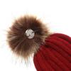 Ladies Women Soft Thick Ski Hat Beanie Cap Winter Cap Knitted Hat