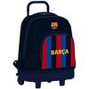 Sac À Dos Avec Roues Amovibles - Safta - F.C. Barcelone 22/23 - Bleu Marine - Grenat - Enfant