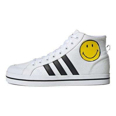 Neo Bravada Mid Smiley Прочные Нескользящие Легкие Высокие Кеды для Скейтборда Мужские Кеды для Скейтборда Белый Желтый Черный G54949